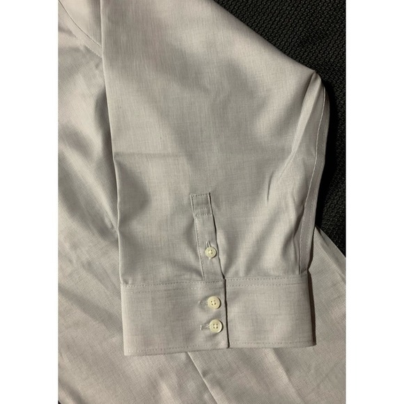 Red House RH Men’s 2XL Gray Long Sleeve Button Down Shirt Pocket Non-iron NWT! - Picture 5 of 12